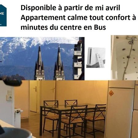 Appart Chartreux Baignoire Massante ,A 3 Minutes Du Centre En Bus! 2 Etoiles Atout France Voiron Exterior photo